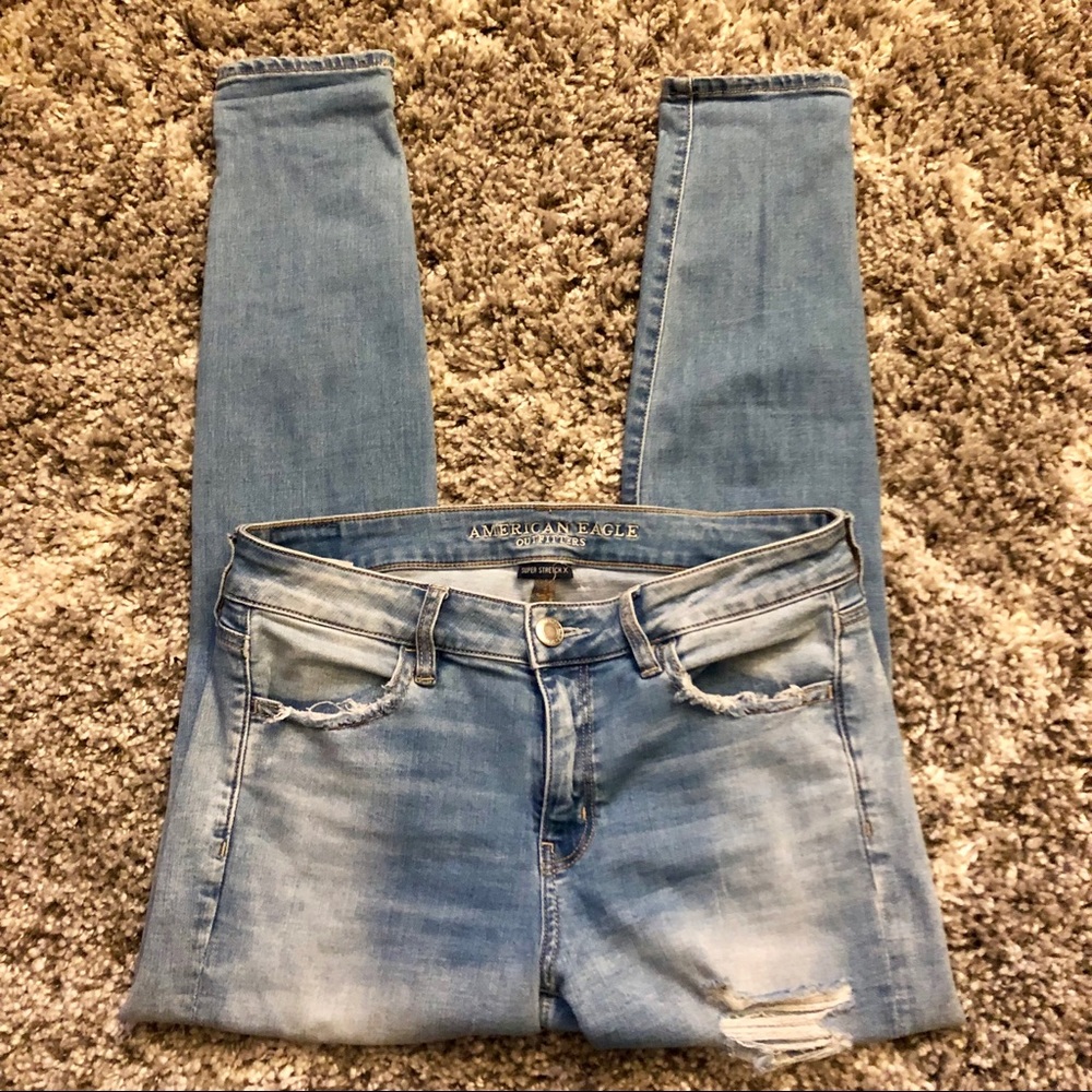 American Eagle Super Stretch X Jeggings - Size 10